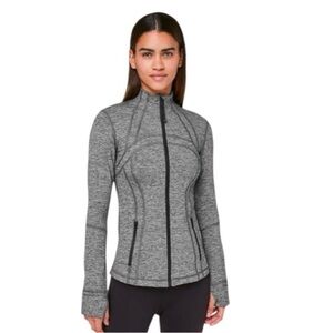 lululemon | athletic define jacket in heathered grey black